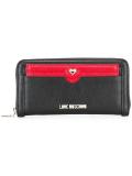 logo plaque colour block wallet