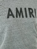 logo print destroyed T-shirt