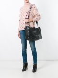 'Rockstud Rolling Noir' shopper tote