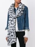 floral print scarf