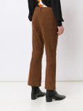 suede flared pants 