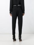 loose waist tapered trousers