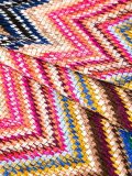 zig-zag pattern scarf