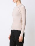 shoulders detailing longsleeved T-shirt