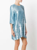 sequin embellished dress