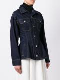 slim-fit denim jacket
