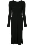 front-slit knitted top