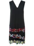 floral embroidered dress