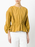 ruched blouse