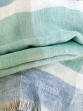 geometric pattern scarf