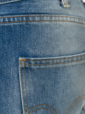 distressed cropped jeans