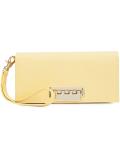 gold-tone hardware clutch