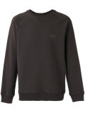 logo embroidered sweatshirt