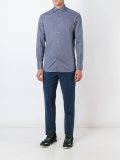 floral diamond pattern shirt