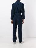 high neck belted jumpsuit