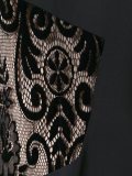 lace insert dress