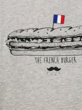 the French burger print T-shirt