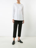 zip front shirt