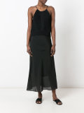 knitted top flared dress