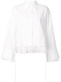 flared sleeve shirt