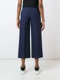 cropped flared trousers