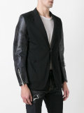 contrast blazer 