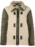 reversible zipped jacket