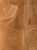 zipped pencil skirt 