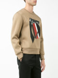 front print sweatshirt