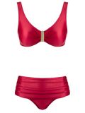 draped bikini set