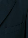 double breasted buttoned blazer