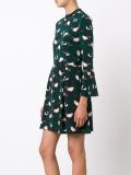 floral print flared dress