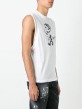 switchblade punk sleeveless T-shirt