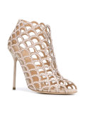 crystal embellished sandals
