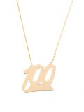 'Perfect Score' necklace