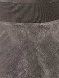 pleated back skirt