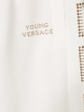 Greca rhinestone track pants