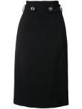 high waist pencil skirt