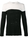 bicolour jumper 