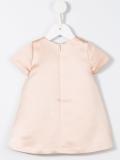 origami bow shift dress