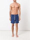 polka dots swim shorts