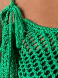 cut-off detail knitted blouse