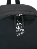 embroidered detail backpack