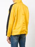 zipped collar jacket