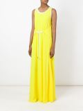 contrast trim dress