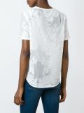 floral jacquard top