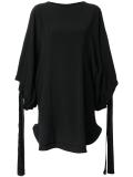oversized sleeve dress