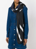 striped scarf