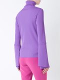 ribbed layered longsleeve blouse