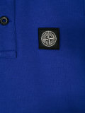 logo patch polo shirt 